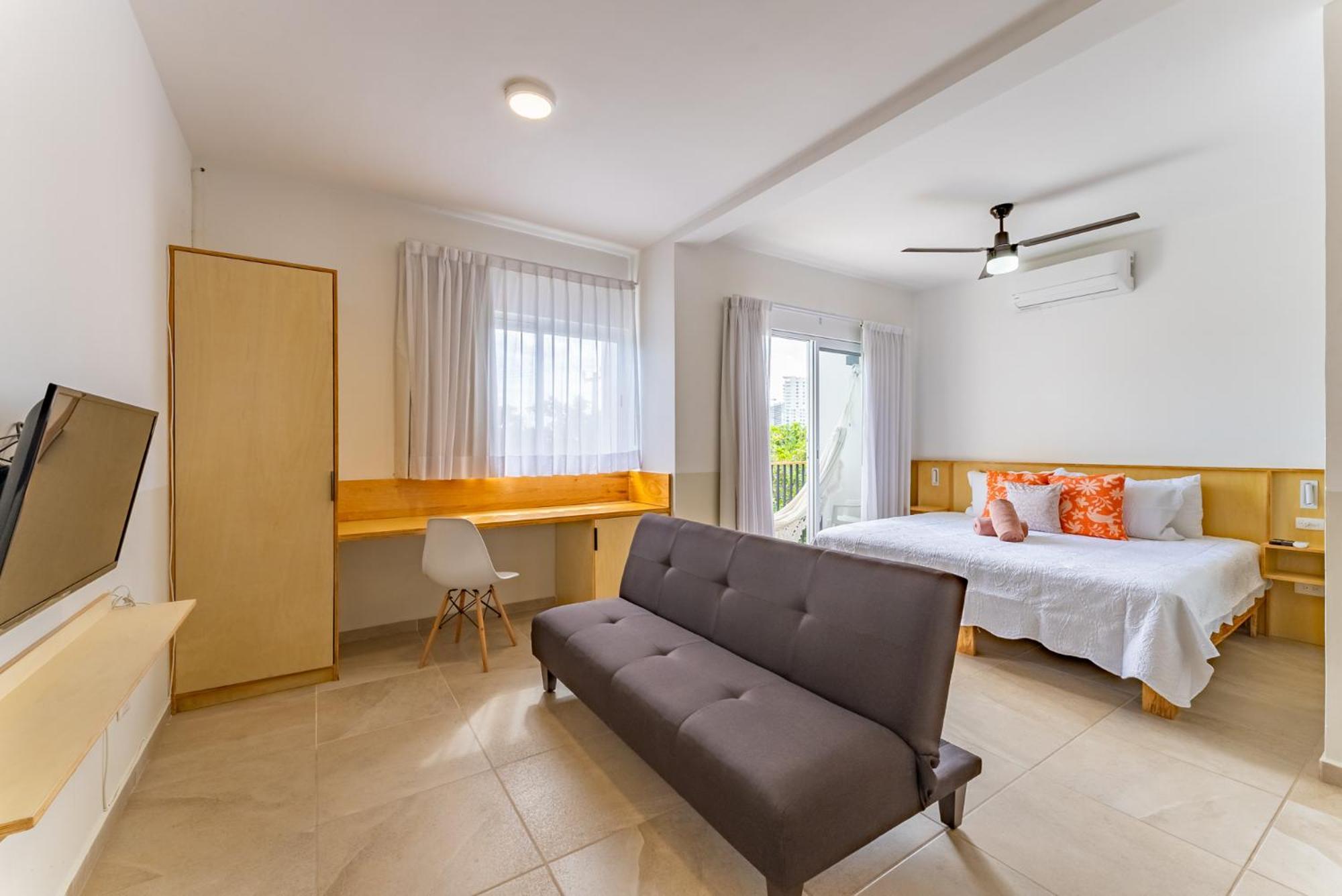 Bed Away Studios Cancún Exterior foto